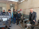 بازدید دانشجویان مکانیک بیوسیستم از شرکت های مرتبط با ماشین و فنی حرفه ایی در شیراز