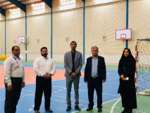 بازدید رئیس اداره نظارت و ارزیابی اداره کل تربیت بدنی وزارت علوم از دانشگاه جهرم