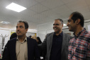 حضور سرپرست دانشگاه جهرم دکتر محمد قناعتیان جبذری بر مزار شهید گمنام و ادای احترام به شهیدان