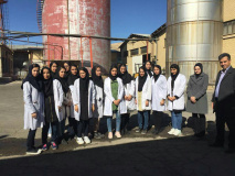 بازدید دانشجویان دانشگاه جهرم از کارخانجات شیراز
