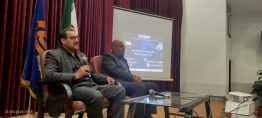 دیدار رئیس مرکز امنیت فضای مجازی فارس(افتا)با دانشجویان دانشگاه جهرم